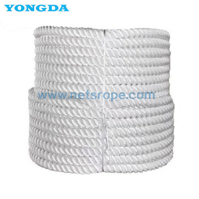 3 de Tros van de het Polypropyleenkabel van de bundelpolyester legde Dubbele Vezel 6mm
