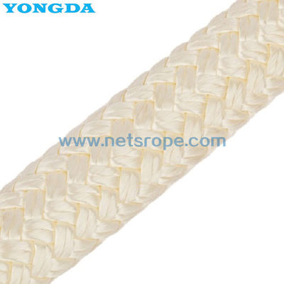Hoge sterkte polyamide gloeidraad dubbel gevlochten touw slijtvast 28 mm