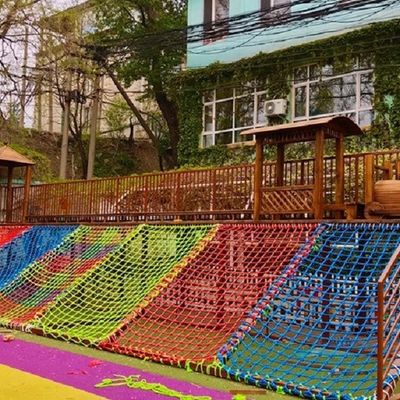 Kleurrijk Nylon Nest Klimnet voor speeltuin