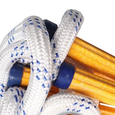 6m tot 100m brandreddende anti-glijdende zachte ladder met harsbalken