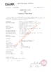 CHINA Jiangyin Yongda Cord Net Co., Ltd. certificaten